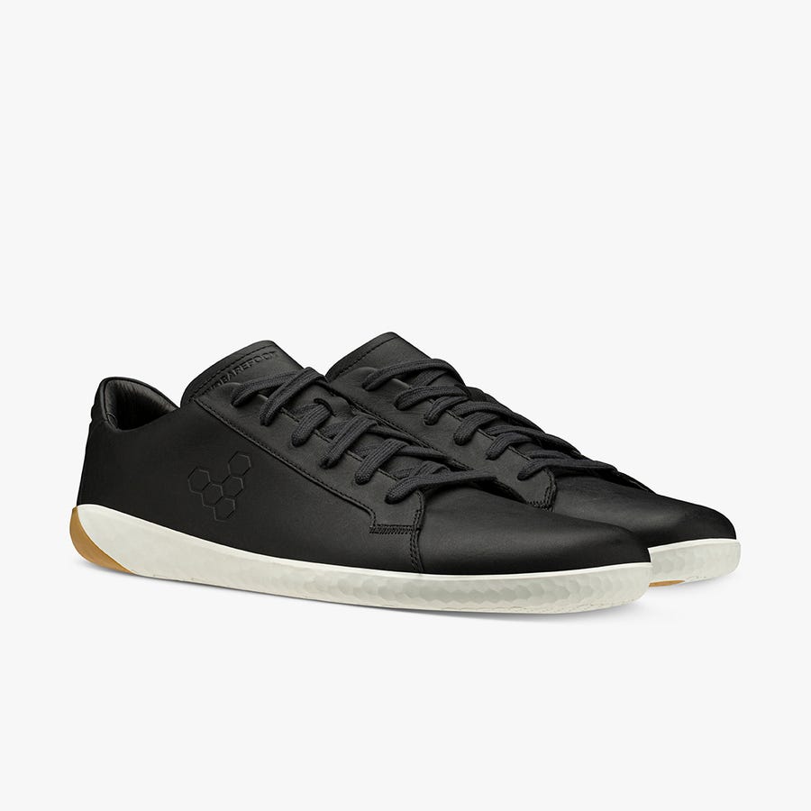 Vivobarefoot Geo Court Wandelschoenen Dames Zwart | Nederland 0139OKIR